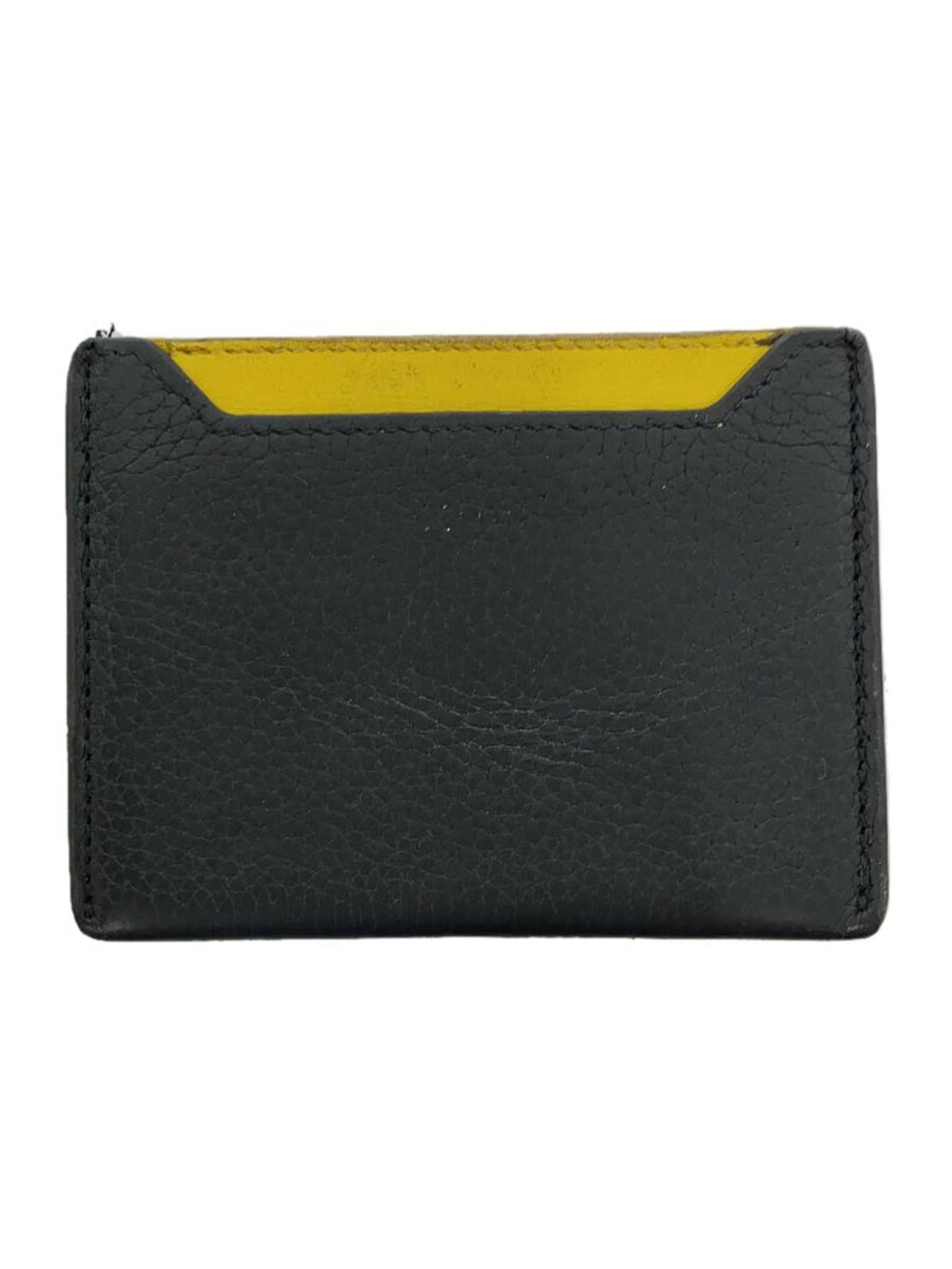 Celine Card Case Wallet Leather Black